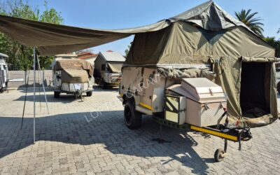 2007 Conqueror Conquest Off-Road Camping Trailer Pre-owned Caravan for sale