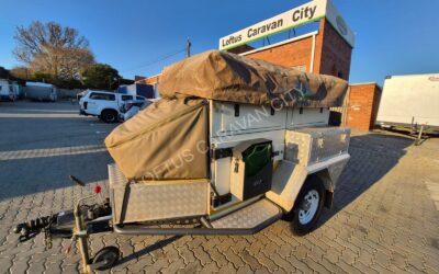 2014 Jurgens Safari XT140 Extension Off-Road Camping Trailer Pre-owned Caravan for sale