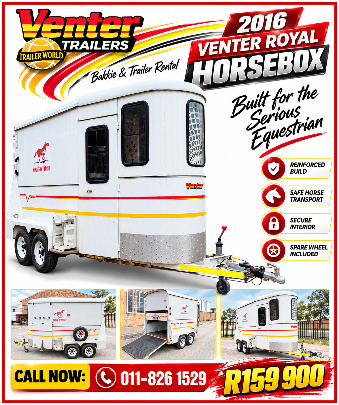 2016 Royaql Horse-Box