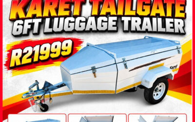 KARET TAILGATE 6FT LUGGAGE TRAILER Pre-owned Trailer for sale